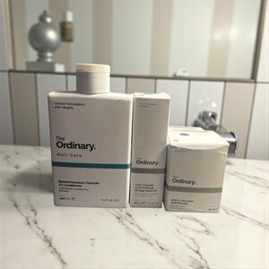 The Ordinary skin and hair set
